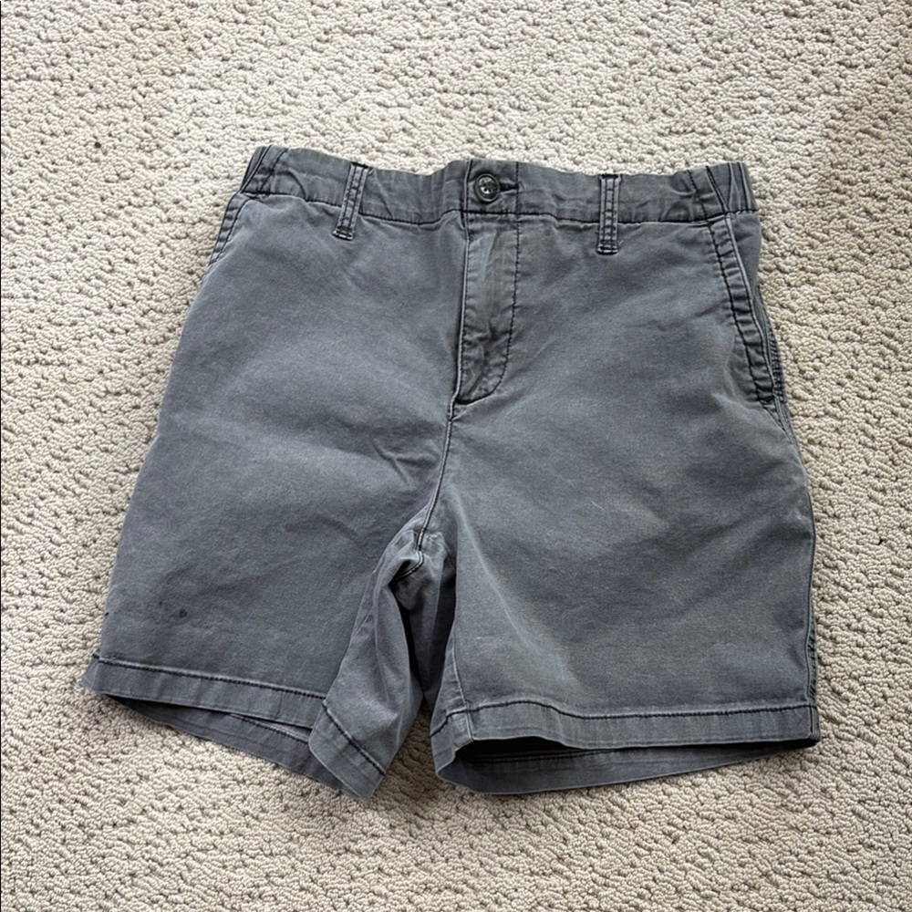 Old Navy Gray Flat Front Shorts